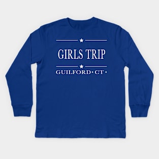 Girls Trip - Guilford - Connecticut Kids Long Sleeve T-Shirt